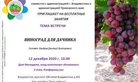 Школа Садоводов: Виноград для дачника
